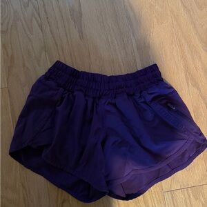 lululemon athletica Deep Purple Athletic Shorts